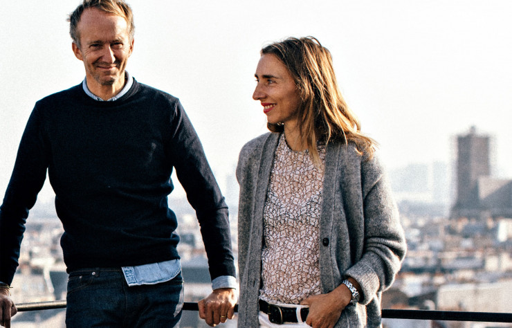 Antoine Ricardou et Clémentine Larroumet, cofondateurs de Studio be-poles.