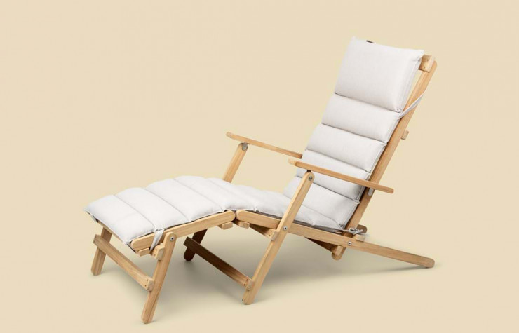 Chaise longue BM5565 de Borge Mogensen (Carl Hansen).