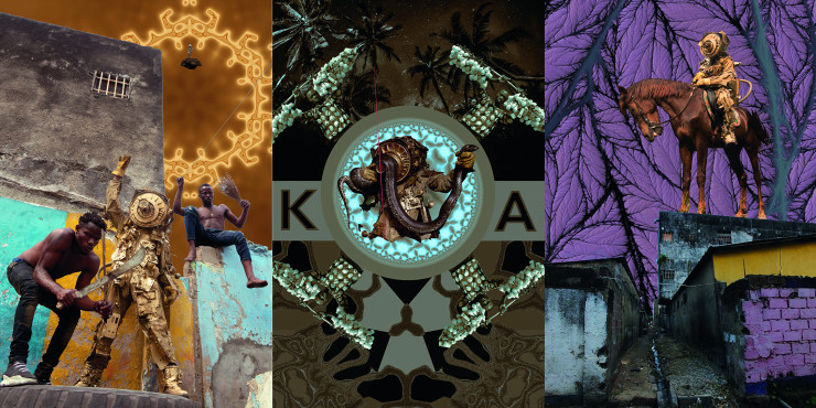Kongo Astronauts, Triptyque : RDC, Zaïre, Congo belge, série « Postcolonial Dilemna Rebooted », 2018