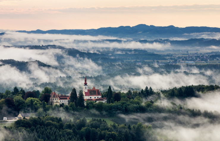 Depuis 1821, Schloss Hollenegg est la propriété de la famille Liechtenstein. La curatrice Alice Stori Liechtenstein y vit avec sa famille.