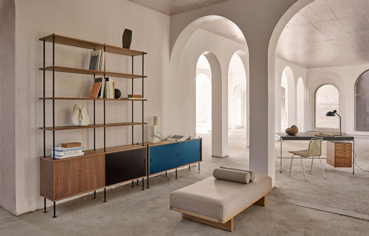 Bibliothèque BM0865 de Borge Mogensen (Carl Hansen & Son).