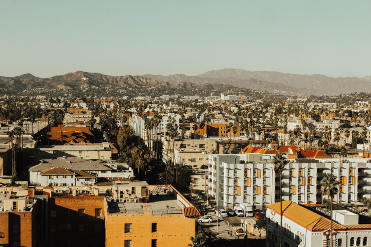 Le quartier de West Holywood, à Los Angeles, où est basée Kelly Wearstler.