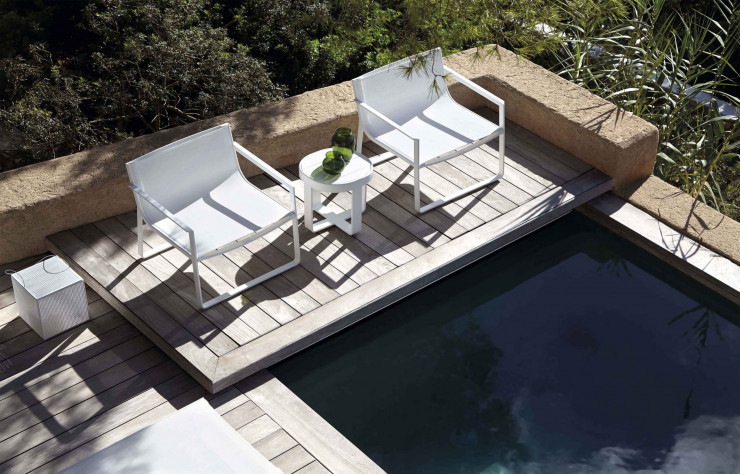 Fauteuils en toile Batyline Eden.