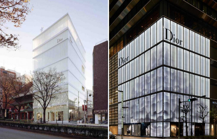 Flagship-store Dior à Tokyo (2003).