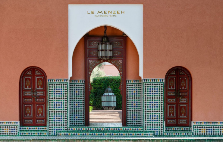 Le salon de thé « Le Menzeh » par Pierre Hermé.