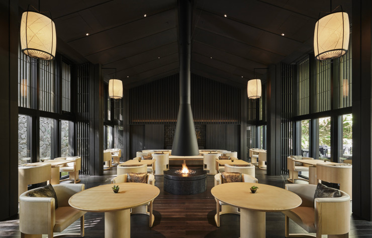 Au restaurant, la gastronomie japonaise à son summum.