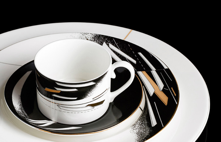 Vaisselle Beam de Zaha Hadid.