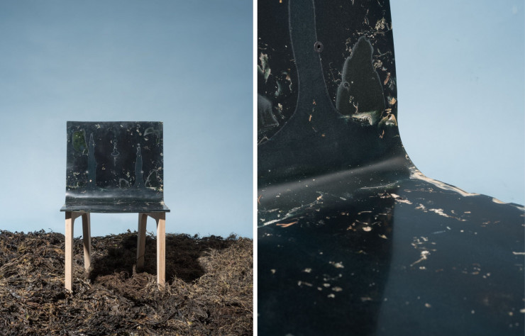 La chaise Alga du designer Samuel Tomatis.