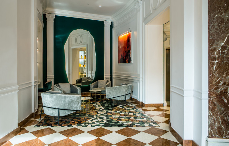 Le point de chute de notre week-end à Rome : le Sofitel.