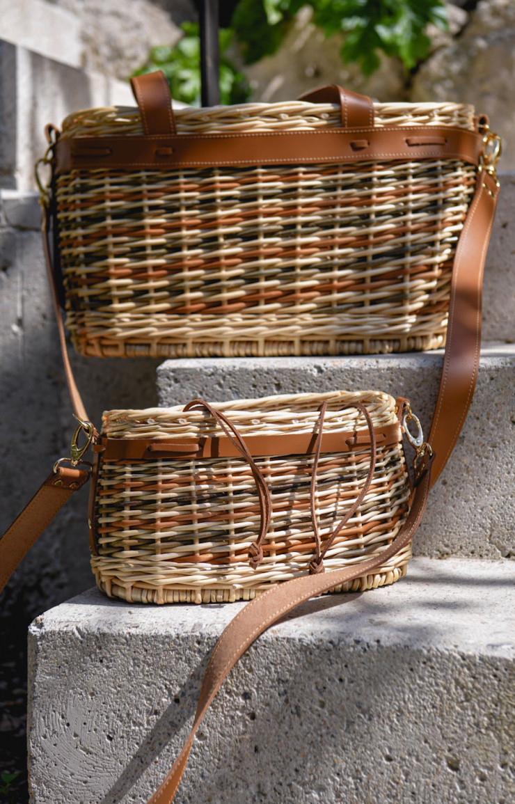 Panniers en osier de Kim Anh le Thi.