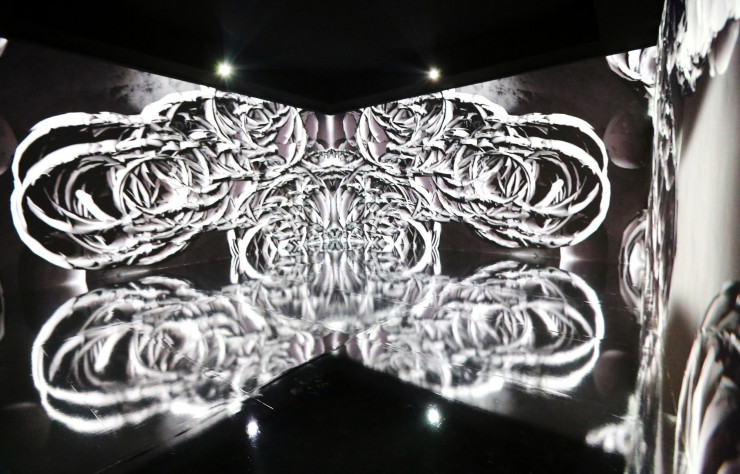 Projet de fresque lumineuse de Yiyun Kang.