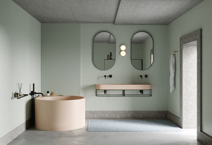 La collection « Nouveau » reprend les codes raffinés de l’Art déco et les retravaille avec un goût et une sensibilité contemporaines.