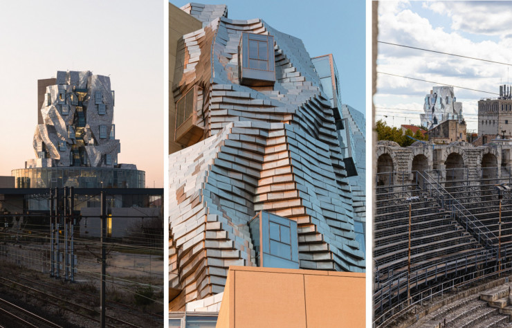 Arles, la tour de Frank Gehry à la Fondation Luma.