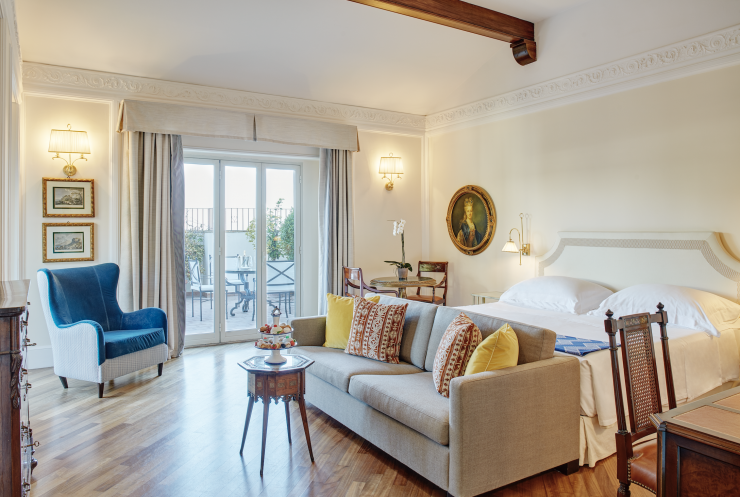 Les 65 chambres ont vue sur la mer et bénéficient, pour la plupart, d’un balcon ou d’une terrasse. ©