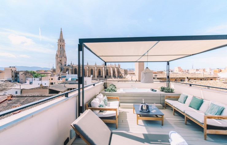 Terrasse sur le toit de l’Hôtel Sant Francesc Singular