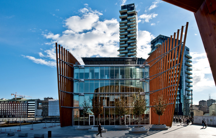 Le quartier de Porta Nuova ne cesse d’évoluer. Il donne à Milan un visage de métropole moderne et dynamique. ©Gianni Basso