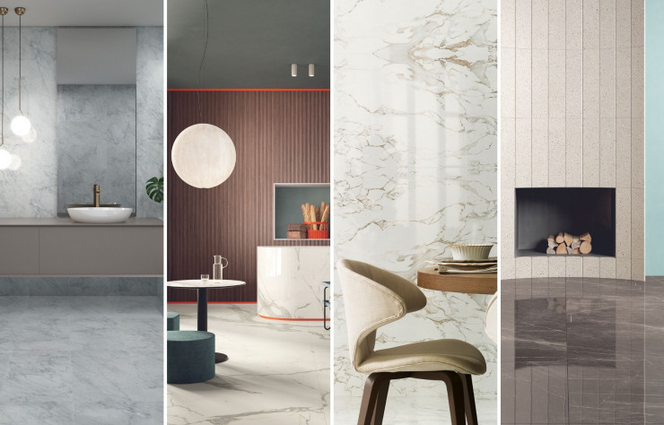Tendance Renaissance sculpturale - Sélection de carrelages 2021 - IDEAT