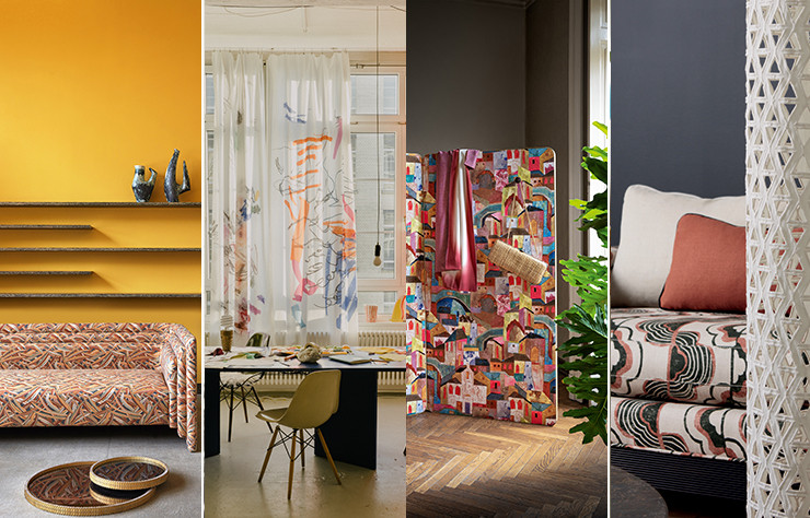 tendance tissus "dynamique rythmique" - IDEAT