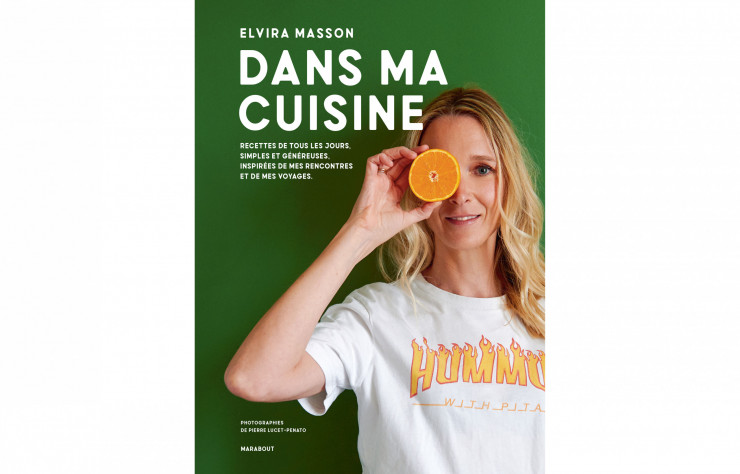 Couverture du livre Dans ma cuisine d'Elvira Masson - sélection de beaux livres de cuisine à offrir à Noël - IDEAT