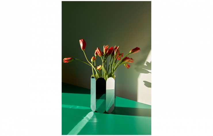 Vase miroir par Muller Van Severen pour Hay