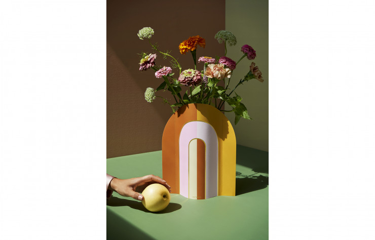 octaevo papervase riviera orange