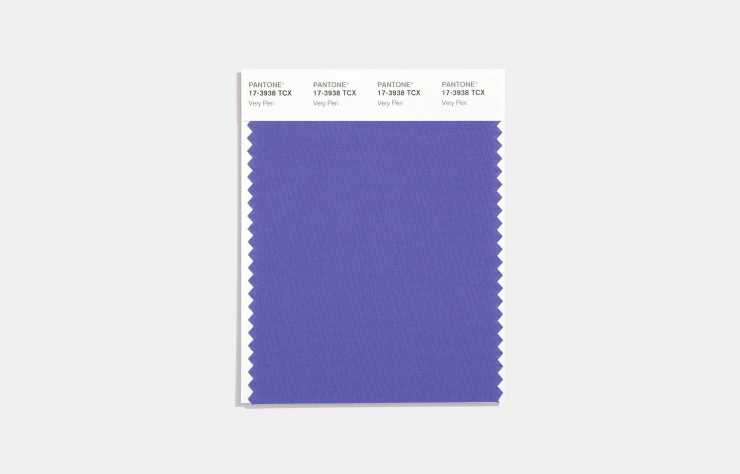 Le Pantone de l’année 2022 : 17-3938 Very Peri.