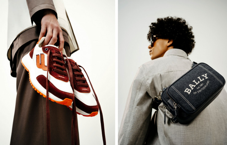Les pièces de la collection de prêt-à-porter de la marque Bally.
