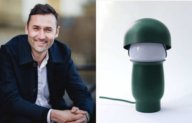 La lampe imaginée par Piergil Fourquié, pour Habitat, récompensée par le prix du design FD100.