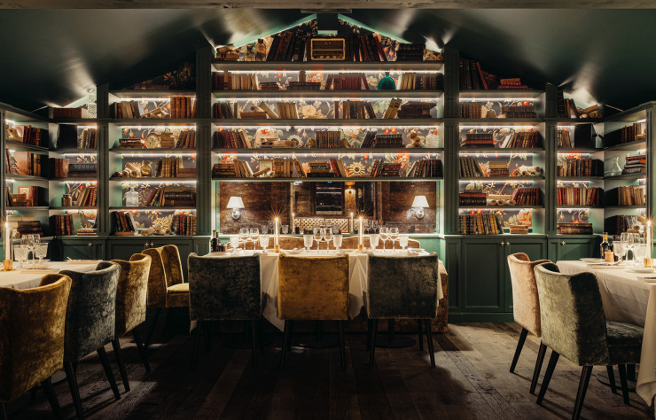 A Megève, l’Indie Mountain est peut-être le restaurant le plus festif.