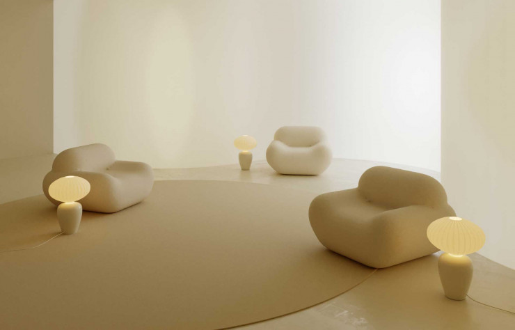 Lampe La Meringue par Bureau Benjamin