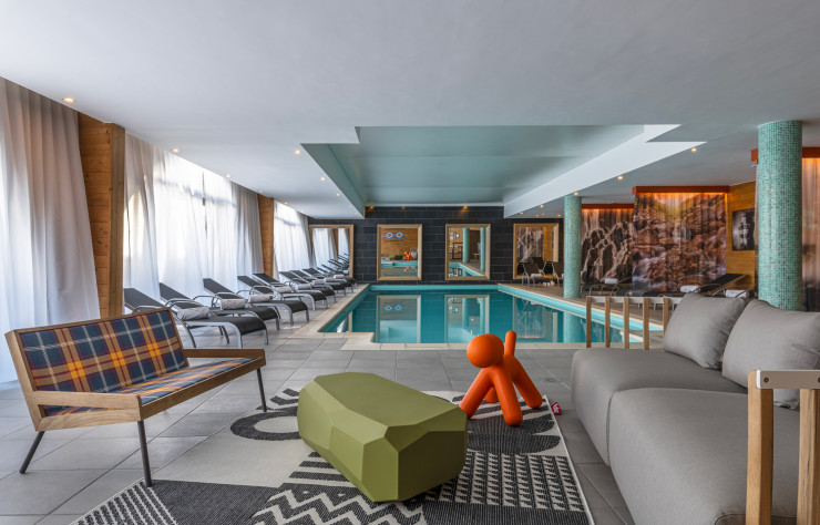 La piscine intérieur du Kaya ou comme on dit ici, « la Rivière ».