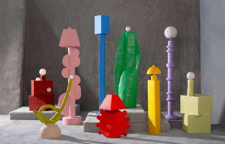 Collection de lampes sculpturales de Sarah Murphy