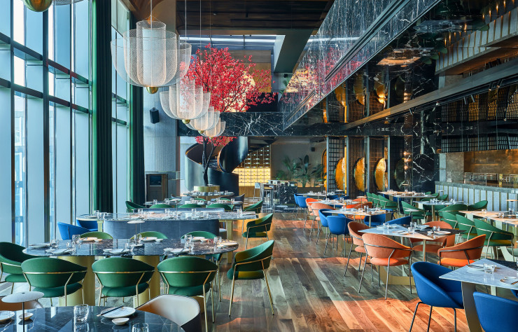La Sachi Park St, nouvelle adresse égyptienne du groupe Sachi Restaurant.