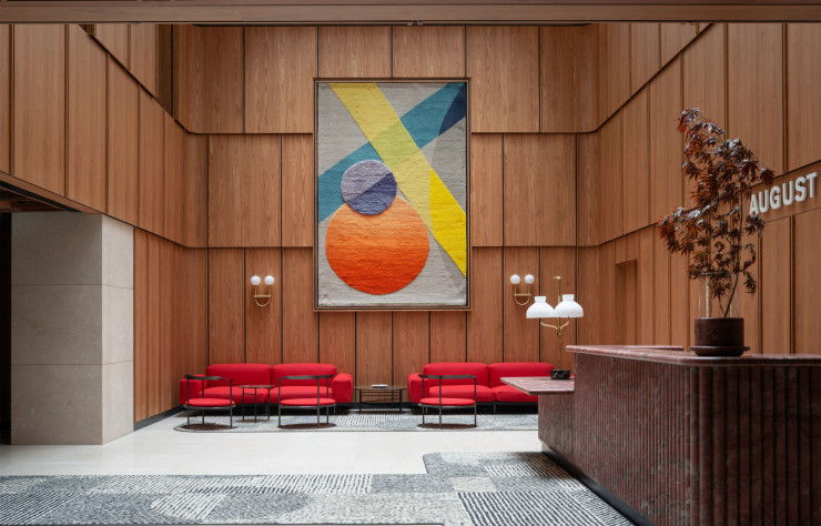 Le cabinet d’avocats August Debouzy, à Paris, représente un chantier de 6 542 m2.