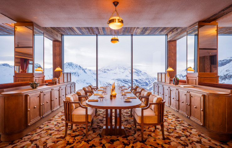 Le restaurant Gigi à Val-d’Isère.