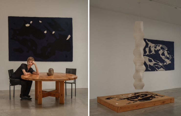 Tom Atton Moore et ses tapis tuftés main à Los Angeles