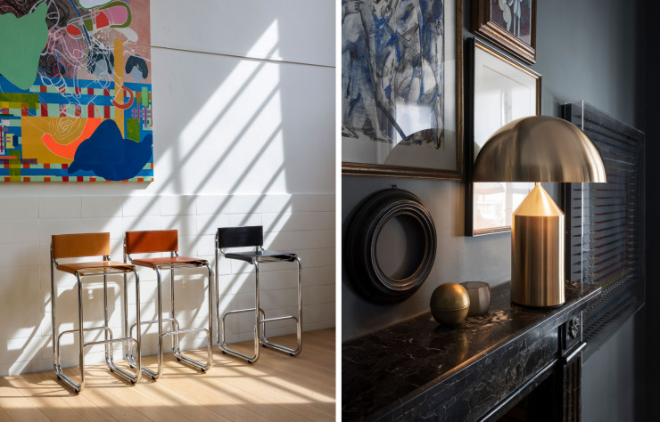 Entre art contemporain et design, les marques exposées par Quattro dans son showroom belge ont trouvé leur écrin.