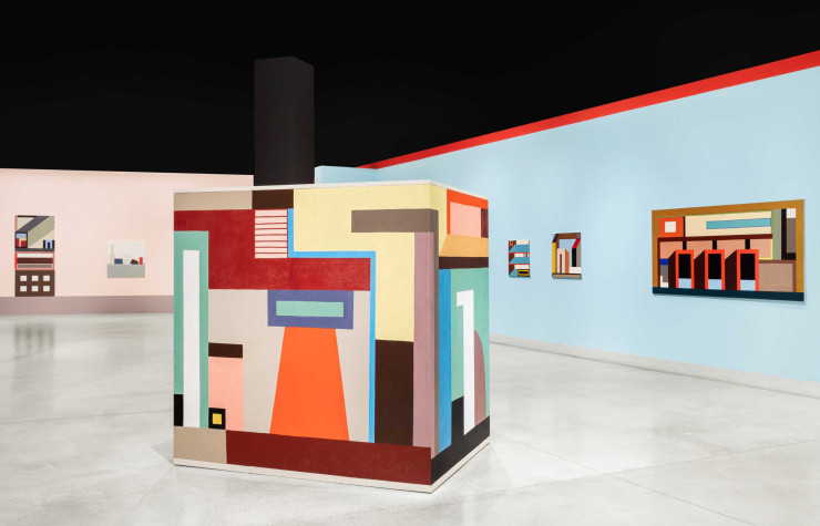NATHALIE DU PASQUIER, Campo di Marte. Vue de l’exposition SOLO/MULTI,Museum for Preventive imagination, MACRO 2021. Courtesy de l’artiste.