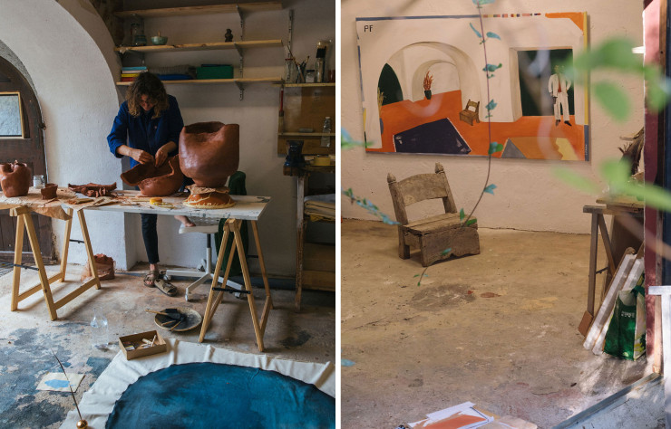 Les soeurs Del Olmo accordent une grande importance aux artistes émergents.