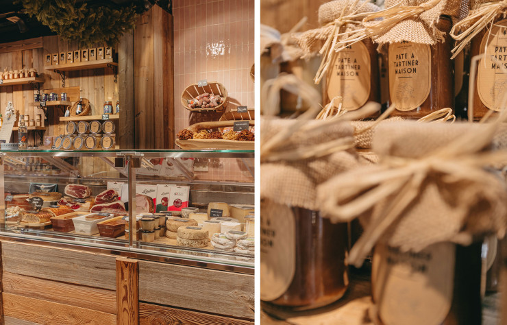 Les délicieux mets de L’Epicerie de la Maison Bouvier.