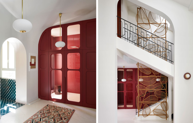 Dans un triplex parisien repensé par l’agence d’architecture GCG.