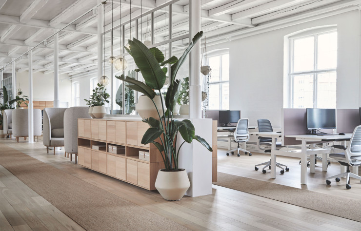 Le siège de l’éditeur de mobilier Bolia.