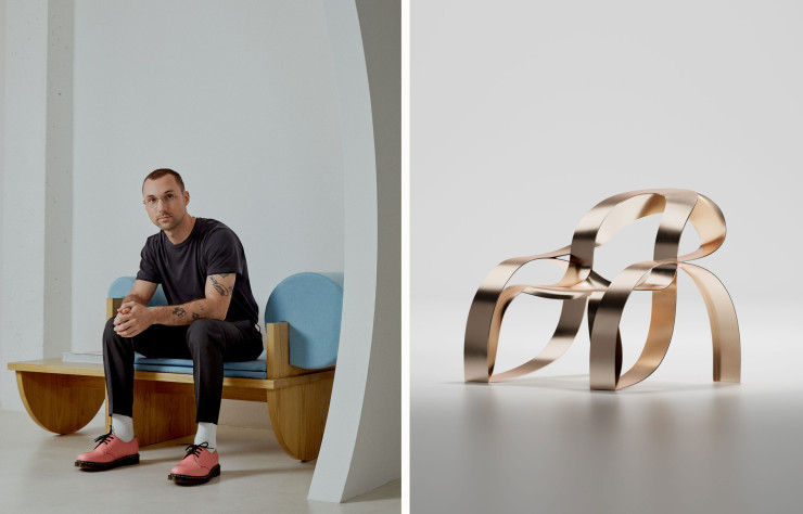 Portrait d’Andres Reisinger et Sun/Leaf, son installation digitale et physique à Art Dubai