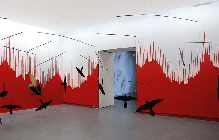 L’oeuvre de Carlos Amorales à retrouver au sein de l’exposition Bienvenue dans le désert du réel.