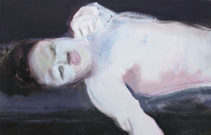 Canary death 2006 de Marlene Dumas.