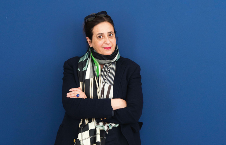 Portrait d’India Mahdavi.