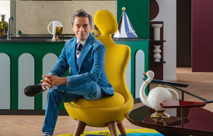 Portrait de Vincent Darré.