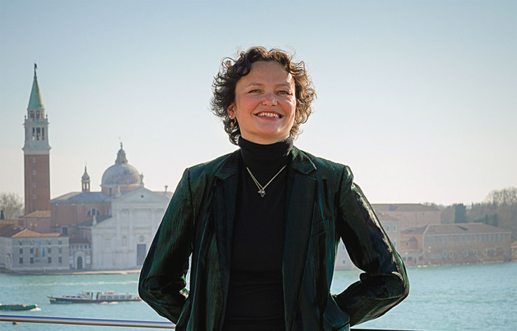 La commissaire de la Biennale internationale d’art contemporain, Cecilia Alemani.