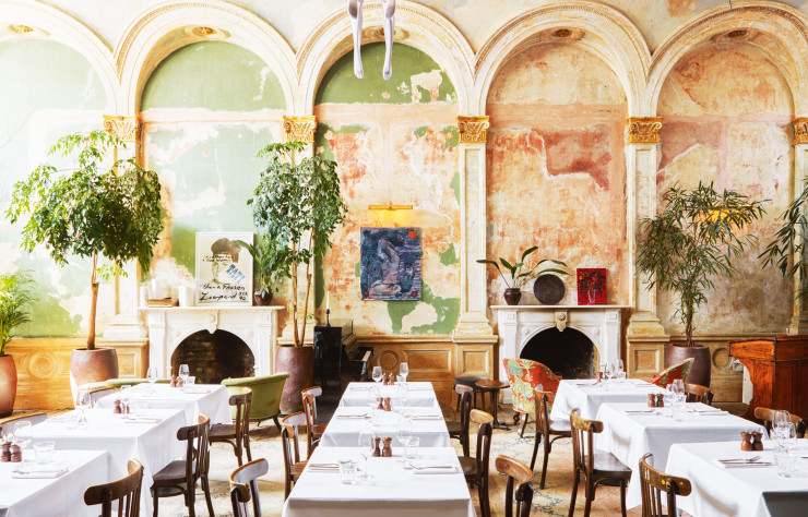 Le restaurant de l’artiste Jonny Gent et de la cheffe Florence Knight, Sessions Arts Club.