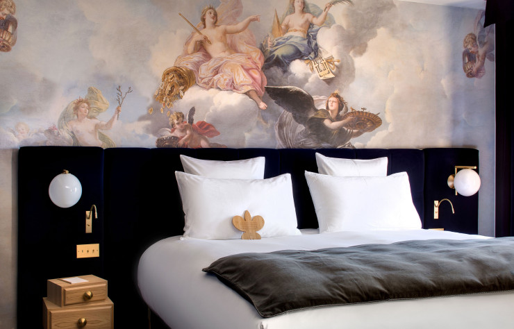 Vue d’une chambre de l’hôtel Richer de Belleval.